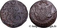 RUSSIA 5 Kopecks Catherine II RUSSIA Ekaterinbourg 1784 (40mm, 58,98g, 12h) -