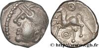 FRANCE Denier à la tête casquée EDUENS, ÆDUI (BIBRACTE, Area of the Mont-Beuvray) Autun (71) c. 80-50 AC. (13mm, 1,87g, 11h) -
