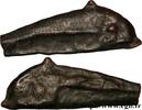 Classic 1 (480 BC to 400 BC) Dauphin SARMATIA - OLBIA Olbia, Thrace c. 500-400 AC. (25,5mm, 2,24g, h) -