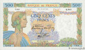 FRANCE 500 Francs LA PAIX FRANCE 500 Francs LA PAIX 1940 UNC- -
