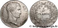 FRANCE 5 francs Napoléon Empereur, Calendrier grégorien PREMIER EMPIRE / FIRST FRENCH EMPIRE Bayonne 1806 (37,64mm, 25,10g, 6h) -