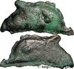 Classic 1 (480 BC to 400 BC) Dauphin SARMATIA - OLBIA Olbia, Thrace c. 500-400 AC. (24mm, 1,91g, h) -