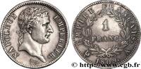 FRANCE 1 franc Napoléon Ier tête laurée, Empire français PREMIER EMPIRE / FIRST FRENCH EMPIRE Paris 1809 (23mm, 5,01g, 6h) -
