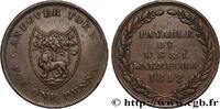 BRITISH TOKENS OR JETTONS 1 Penny Hampshire, Andover BRITISH TOKENS OR JETTONS 1812 (34mm, 19,031g, 12h) -