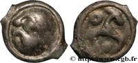 FRANCE Potin au cheval et aux annelets CENTER, UNSPECIFIED Ier siècle avant J.-C. (17mm, 4,46g, 12h) -