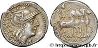 THE REPUBLIC (280 BC to 27 BC) Denier CAECILIA Rome 130 AC. (19,5mm, 3,94g, 5h) -