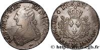 FRANCE Écu aux branches d'olivier LOUIS XVI Toulouse 1785 (41,5mm, 29g, 6h) -