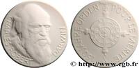 FRANCE Médaille, Série Pour le mérite, Charles Robert Dar PERSONNAGES 1992 (38,5mm, 12,60g, 12h) -