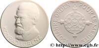FRANCE Médaille, Série Pour le mérite, Konrad Lorenz PERSONNAGES 1992 (38,5mm, 12,51g, 12h) -