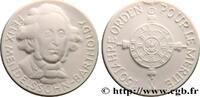 FRANCE Médaille, Série Pour le mérite, Felix Mendelssohn- PERSONNAGES 1992 (38,5mm, 12,35g, 12h) -