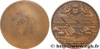 FRANCE Médaille, Marché aux bestiaux et abattoirs générau TROISIÈME RÉPUBLIQUE 75 - Paris (1872) (76mm, 205,57g, 12h) -