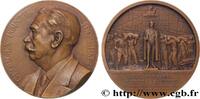 FRANCE Médaille, Hommage à Georges Pointel CONSEIL GÉNÉRAL, DÉPARTEMENTAL OU MUNICIPAL - CONSEILLERS 75 - Paris 1934 (63mm, 112,41g, 12h) -
