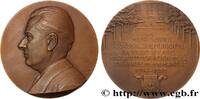 FRANCE Médaille, Alphonse Loyau, 25e année de mandat CONSEIL GÉNÉRAL, DÉPARTEMENTAL OU MUNICIPAL - CONSEILLERS 1939 (62,5mm, 116,36g, 12h) -