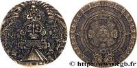 FRANCE Médaille, Calendrier Maya MONUMENTS ET HISTOIRE n.d. (79,5mm, 142,54g, 12h) -
