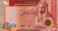 JORDAN 5 Dinars JORDAN 5 Dinars 2022 UNC -