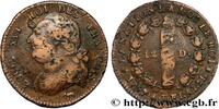 FRANCE 12 deniers dit au faisceau, type FRANÇOIS LOUIS XVI Pau 1792 (29,5mm, 12,23g, 6h) -