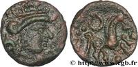 FRANCE Bronze au cheval, BN 8432 AMBIANI (Area of Amiens) Amiens (80) c. 60-40 AC. (16mm, 2,26g, 9h) -