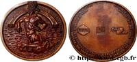 FRANCE Médaille, Fontaine du Centaure, Boulogne, Place de MONUMENTS 92 - Boulogne-Billancourt 1992 (105mm, 602,43g, 12h) -