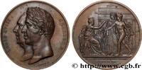 FRANCE Médaille, Palais de la Bourse MONUMENTS 75 - Paris 1825 (67,5mm, 123,75g, 12h) -
