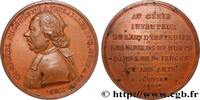 FRANCE Médaille, Charles-Michel de L'Épée PERSONNAGES 1801 (42mm, 33,91g, 12h) -