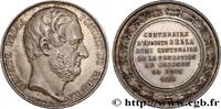 FRANCE Médaille, Centenaire d’Auguste Bella PERSONNAGES 1878 (36,50mm, 24,42g, 12h) -