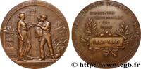FRANCE Médaille, Exposition Universelle, Cinquantenaire d EXPOSITIONS UNIVERSELLES 75 - Paris 1900 (36mm, 20,96g, 12h) -