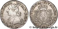FRANCE Dixième d'écu aux branches d'olivier LOUIS XVI Metz 1784 (21mm, 2,95g, 6h) -