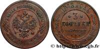 RUSSIA 3 Kopecks aigle bicéphale RUSSIA Saint-Petersbourg 1913 (28mm, 9,55g, 12h) -