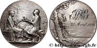 FRANCE Médaille, Semper AMOUR ET MARIAGE 1899 (41mm, 30,32g, 12h) -