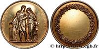 FRANCE Médaille de mariage, Fidélité et Bonheur AMOUR ET MARIAGE 1852 (33mm, 16,27g, 12h) -