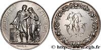 FRANCE Médaille de mariage, Fidélité et Bonheur AMOUR ET MARIAGE 1897 (32mm, 16,22g, 12h) -