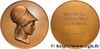 FRANCE Médaille, Banque de l’Algérie BANQUES DES COLONIES Monnaie de Paris (1963) (67,5mm, 148,61g, 12h) -