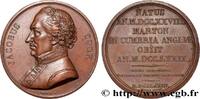 FRANCE Médaille, Jacobus Cook SÉRIE NUMISMATIQUE DES HOMMES ILLUSTRES 1823 (41,50mm, 38,14g, 12h) -