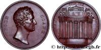 FRANCE Médaille, Sir John Soane, Bank of England MONUMENTS 1834 (57mm, 90,31g, 12h) -