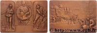 FRANCE Plaquette, Récompense AGRICULTURE n.d. (49,5mm, 110,63g, 12h) -