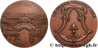 FRANCE Médaille, Rénovation du Grand Trianon MONUMENTS ET HISTOIRE Monnaie de Paris 1979 (81,50mm, 268,10g, 12h) -