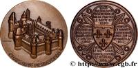 FRANCE Médaille, Château de Pierrefonds MONUMENTS ET HISTOIRE Monnaie de Paris 1978 (58,50mm, 112,21g, 12h) -