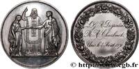 FRANCE Médaille de mariage AMOUR ET MARIAGE 1870 (36,5mm, 21,94g, 12h) -