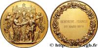 FRANCE Médaille de mariage AMOUR ET MARIAGE 1970 (36mm, 26,03g, 12h) -