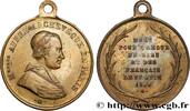 FRANCE Médaille, Monseigneur Affre, mort martyr PERSONNAGES 1848 (27,5mm, 4,33g, 12h) -
