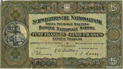SWITZERLAND 5 Francs SWITZERLAND 5 Francs 1951 F -