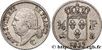 FRANCE 1/4 franc Louis XVIII LOUIS XVIII Rouen 1819 (15mm, 1,24g, 6h) -