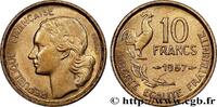 FRANCE 10 francs Guiraud IV REPUBLIC 1957 (20mm, 3,03g, 6h) -