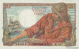FRANCE 20 Francs PÊCHEUR FRANCE 20 Francs PÊCHEUR 1945 AU -