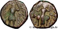 Post-hellenistic 1 (30 BC to 227 AD) Tétradrachme KUSHAN - KUSHAN KINGDOM - VASUDEVA I Atelier indéterminé c. 185-228 (20,5mm, 8,88g, 12h) -