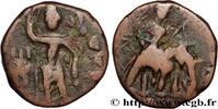 Post-hellenistic 1 (30 BC to 227 AD) Unité KUSHAN EMPIRE - HUVISHKA Taxila c. 160-195 (24,5mm, 9,57g, 11h) -