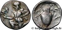 Classic 2 (400 BC to 350 BC) Trihemiobole THRACE - THRACIAN ISLANDS - THASOS Thasos, Thrace c. 404-355 AC. (11,5mm, 0,81g, 6h) -