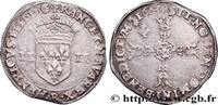 FRANCE Quart d’écu, écu de face, 4e type HENRY IV Saint-André de Villeneuve-lès-Avignon 1603 (31mm, 9,66g, 5h) -