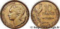 FRANCE 10 francs Guiraud IV REPUBLIC 1958 (20mm, 3,16g, 6h) -