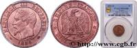FRANCE Deux centimes Napoléon III, tête nue SECOND EMPIRE Lyon 1854 (20,17mm, 2g, 6h) -